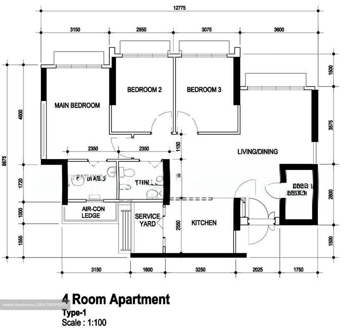 Blk 421B Northshore Straitsview (Punggol), HDB 4 Rooms #566665001
